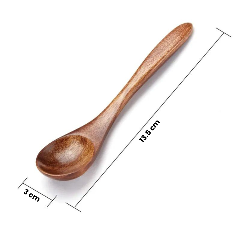 Hölzerner Honiglöffel